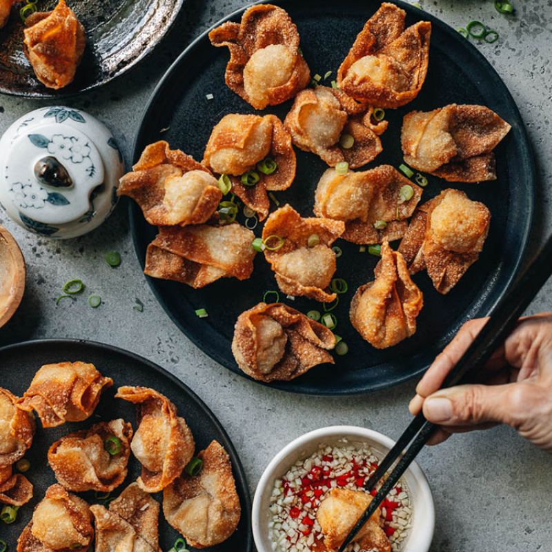 เกี๊ยวทอด