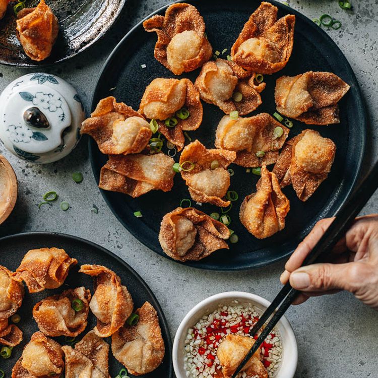 เกี๊ยวทอด